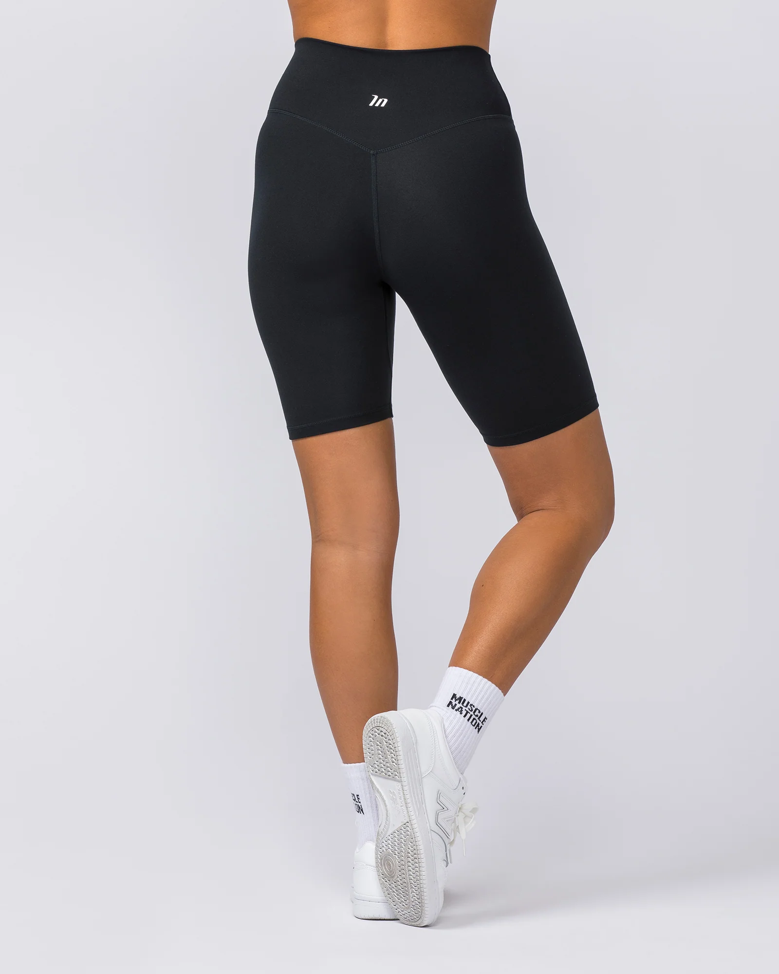 Zero Rise Everyday Referee Length Shorts - Black - Image 6