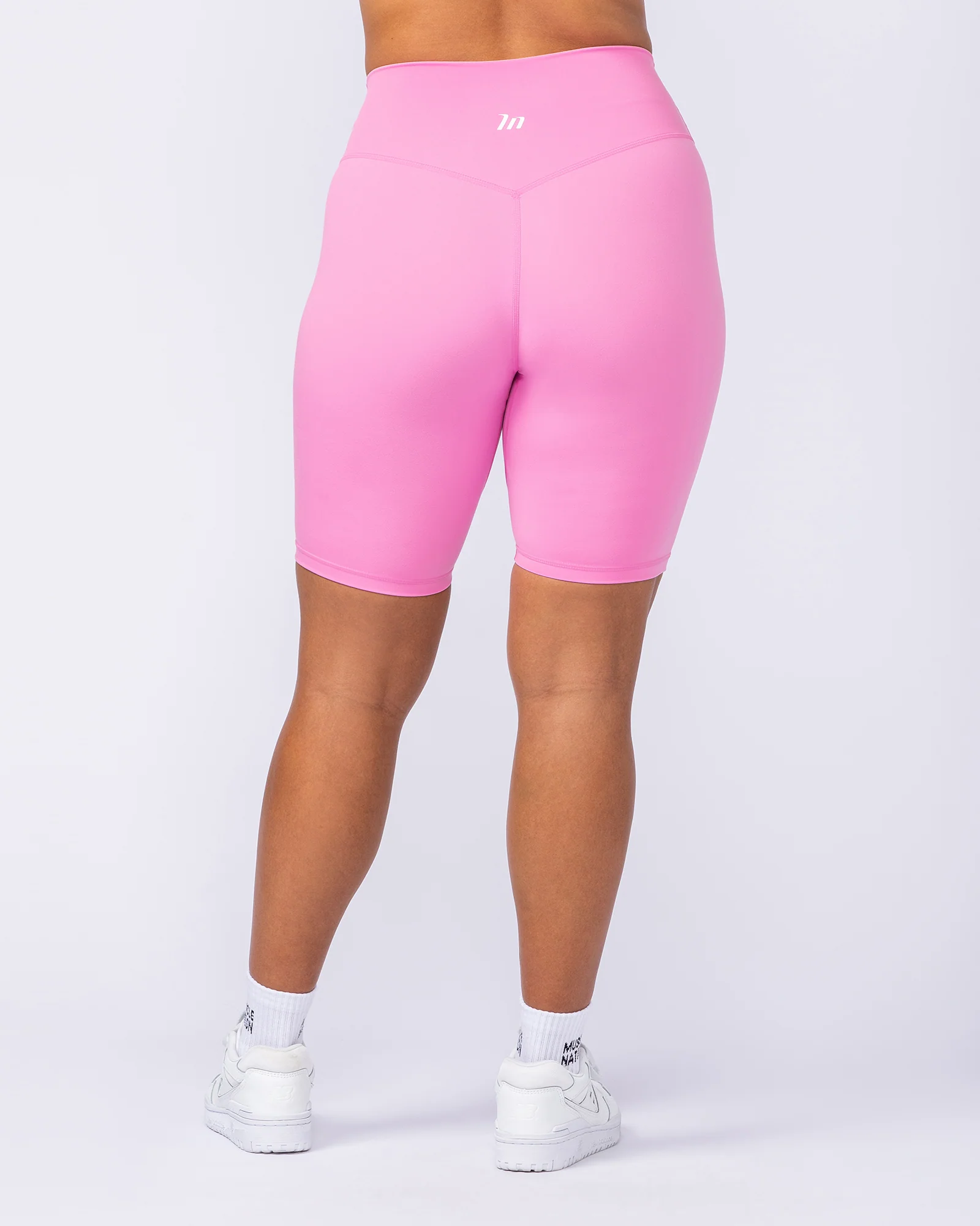 Zero Rise Everyday Referee Length Shorts - Hollywood Pink - Image 5